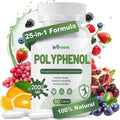 25-in-1 Polyphenols Supplement, 2000MG Powerful Antioxidants & Polyphenol for Age Defense, Polyphenol Superfood, Quercetin, Resveratrol, Plant-Based & Energy, Immune Support